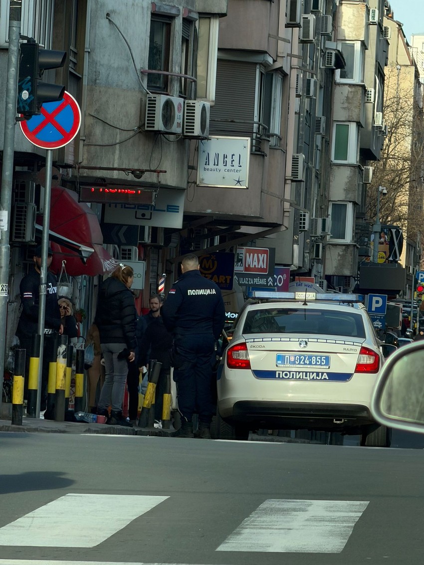 Saobraćajna nesreća u Sarajevskoj ulici