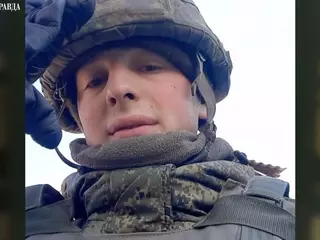 Film „Okupant” to zmontowane nagrania 23-letniego rosyjskiego porucznika Jurija Szałajewa, który trafił do niewoli.