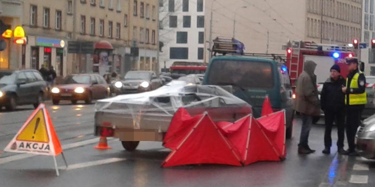 obieta śmiertelnie potrącona przez auto