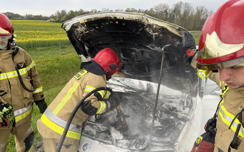 Pożar silnika w BMW 325d: znowu chłodnica EGR?