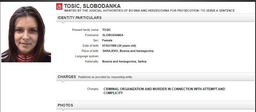 Zečica na Interpolovoj crvenoj poternici