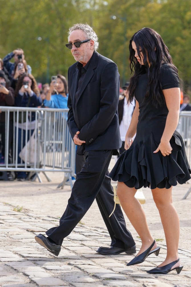 Tim Barton sa ćerkom