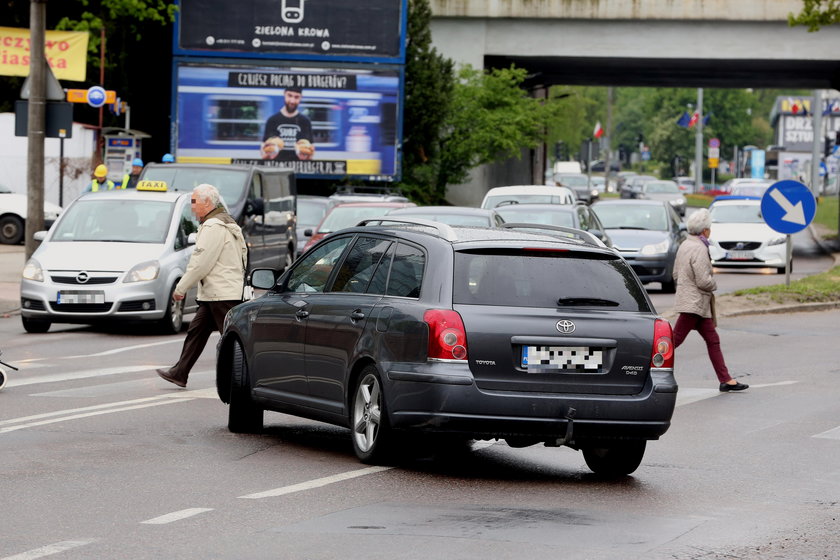 niebezpieczeństwo na drodze