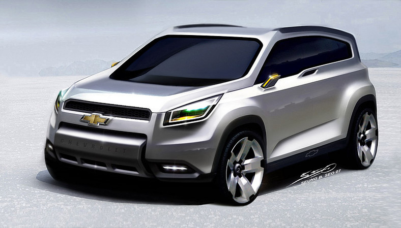 Paryż 2008: Chevrolet Orlando - nowe zdjęcia siedmiosobowego konceptu