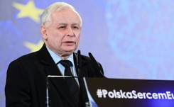 Konwencja PiS w Poznaniu. Kaczyński mówi o... niemieckich proszkach do prania