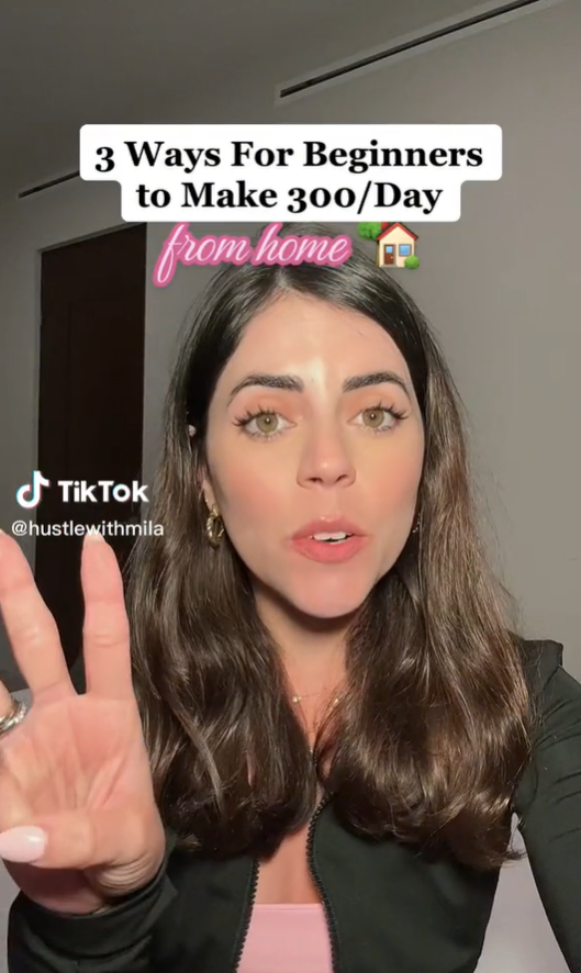 Mila sa na TikToku podelila o návod, ako si môžete finančne prilepšiť.