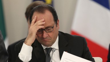 Popularność prezydenta Hollande'a najwyższa od trzech lat