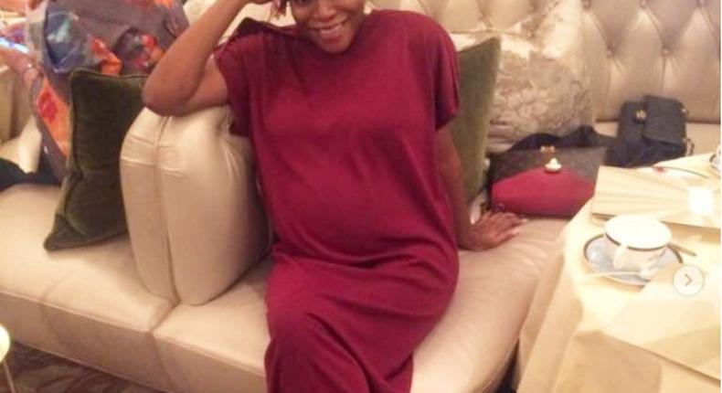 TV host and actress Dolapo Oni is documenting her pregnancy experience 