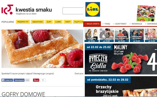 Lidl bez pytania pożyczył przepis od blogerki? "To ja stałam nad garnkiem i odmierzyłam proporcje"