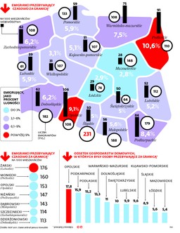 Regiony muszą stawić czoła emigracji
