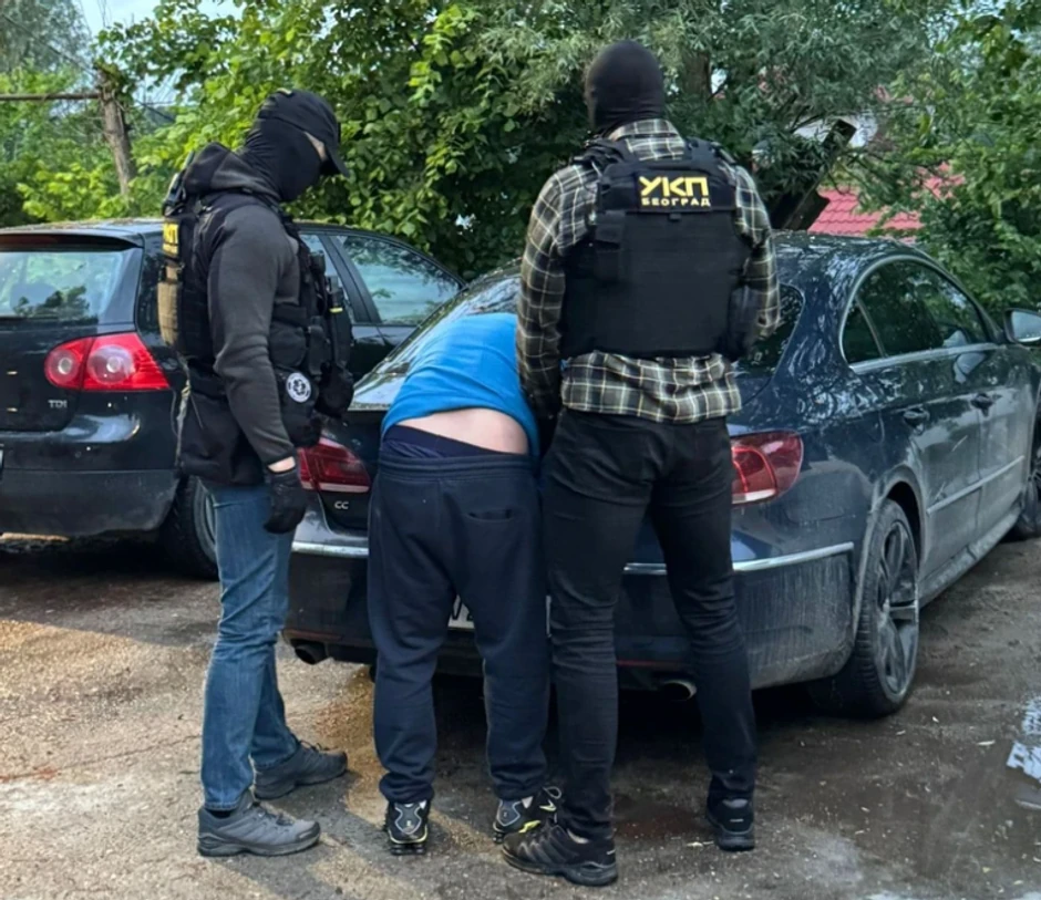 Hapšenje osumnjičenog