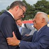 Predsednik Srbije Aleksandar Vučić dočekao predsednika Evropskog saveta