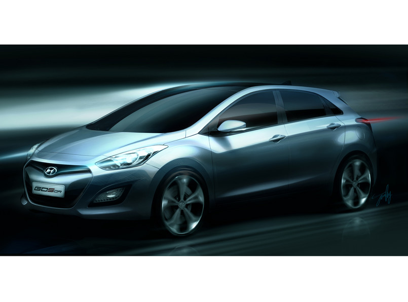 Hyundai ujawnił pierwsze zdjęcie nowej generacji modelu i30