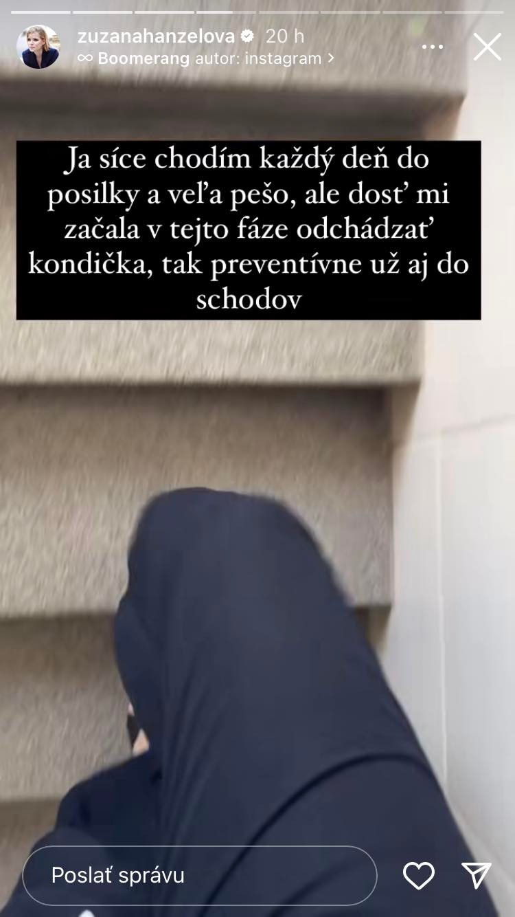 Stráca kondičku.