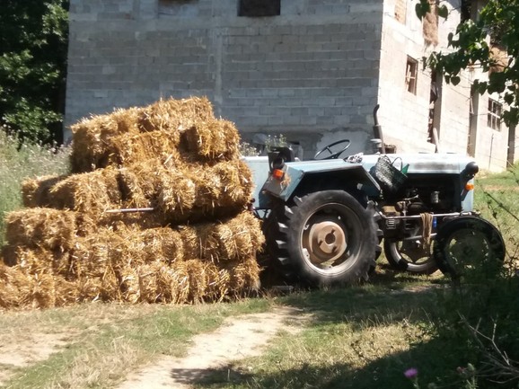 Traktor na kome je pronađen Raja Kazimirović