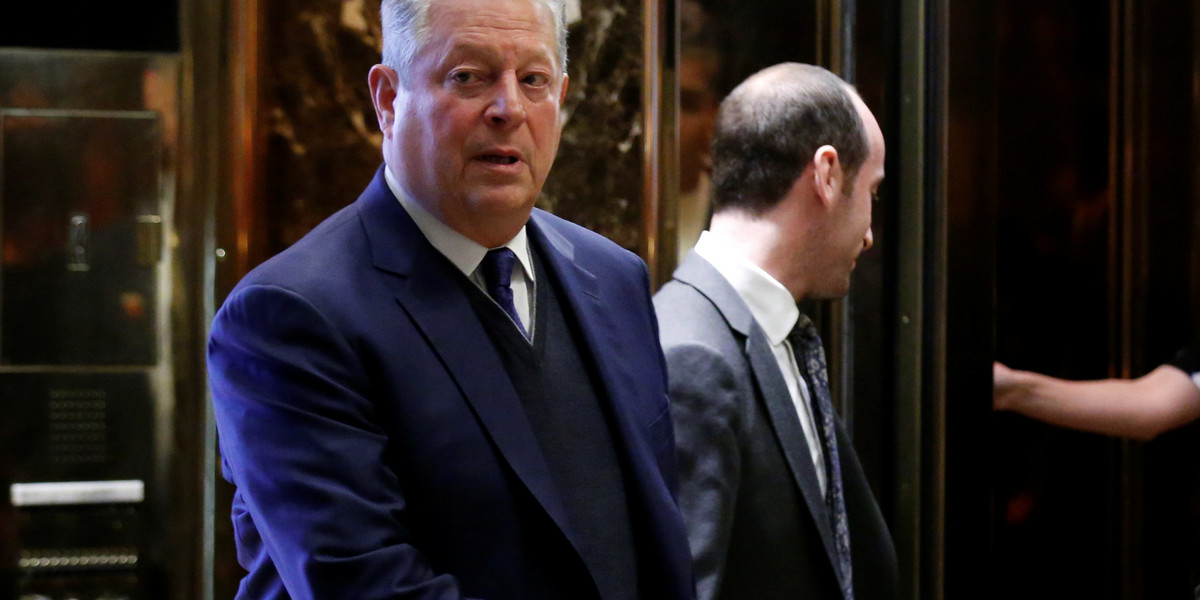 Al Gore just had an 'extremely interesting conversation' with Trump on global warming