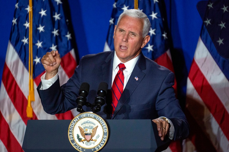 Wiceprezydent USA Mike Pence