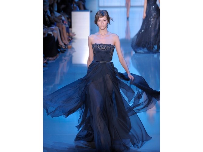 Paris Fashion Week - suknie Ellie Saaba z kolekcji Haute couture.