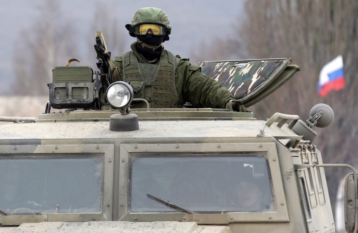 Rosyjskie jednostki na Krymie