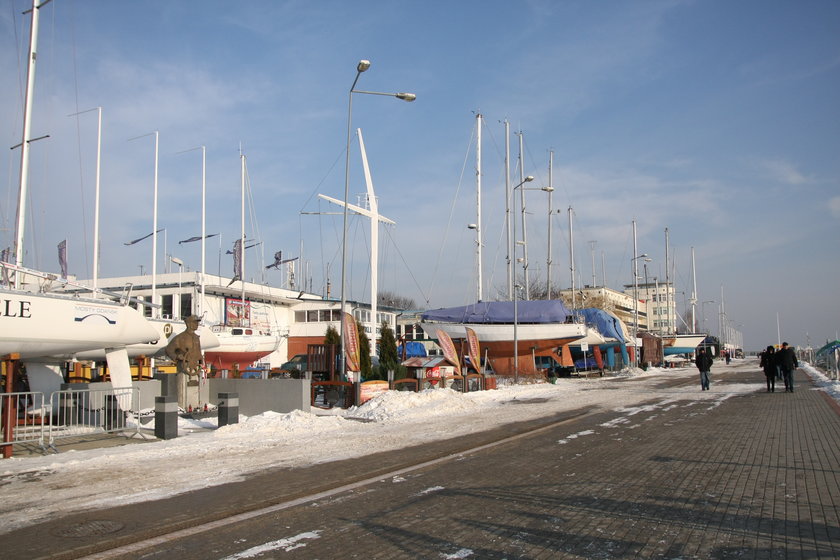 obecna marina w Gdyni