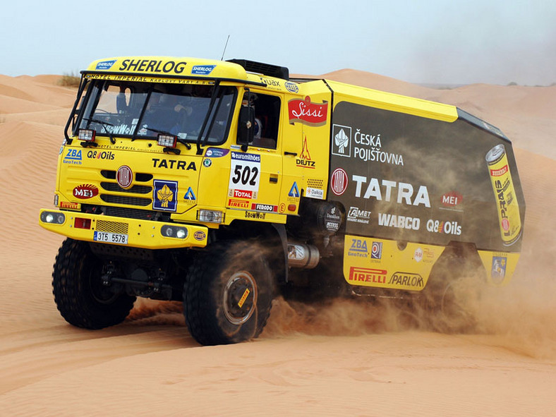 Rajd Dakar 2008: Loprais Tatra Team już w drodze do Lizbony