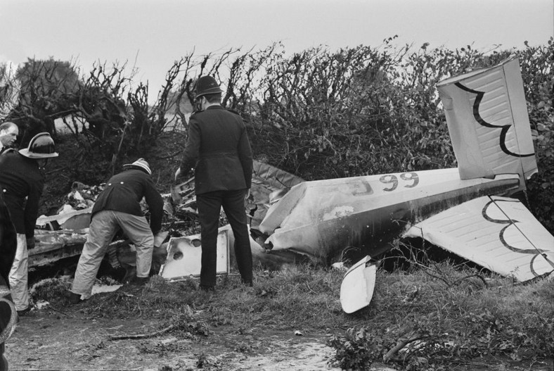 28 sierpnia 1972 r. samolot księcia uderzył w drzewo i stanął w płomieniach