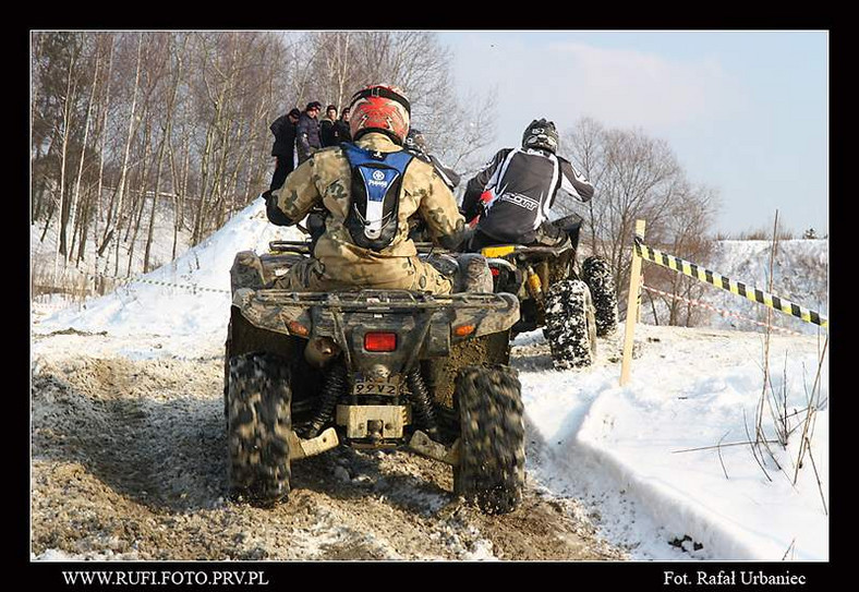 III Zimowa Integracja 4x4 Kryspinów 2009 - motocykle i quady (fotogaleria 1.)