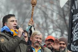 Former Odessa Region Governor Mikheil Saakashvili detained in Kiev, Ukraine