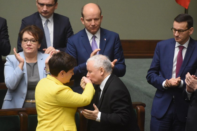 Premier Beata Szydło w Sejmie