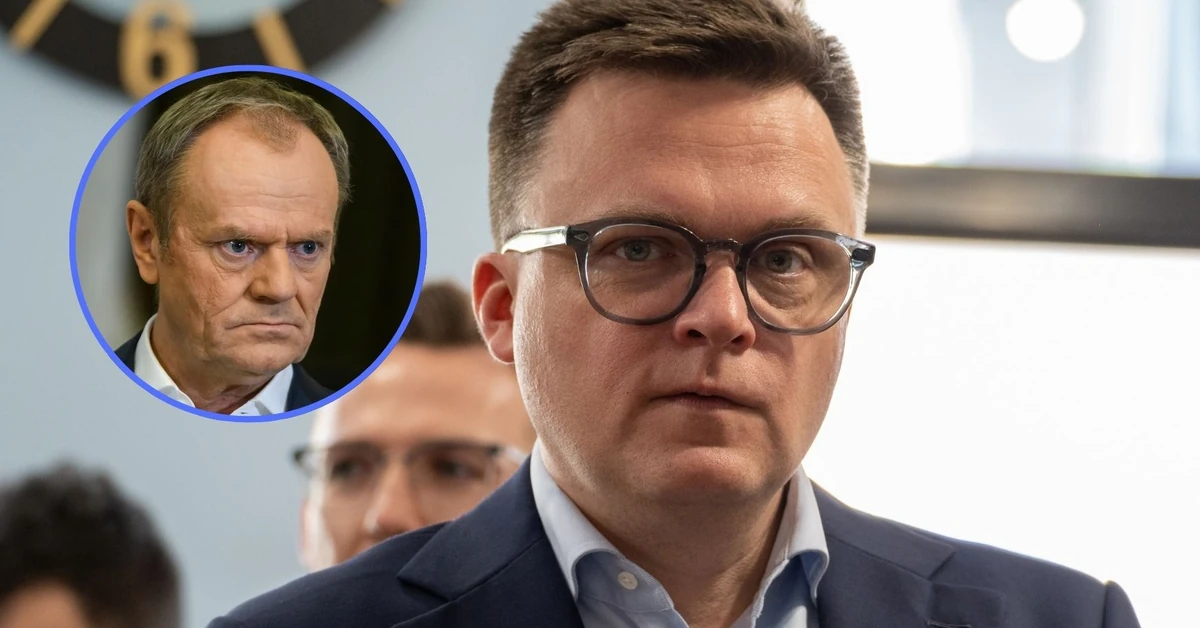 Tusk naciskał Hołownię w sprawie zaprzysiężenia Nawrockiego? "Marszałek mógł być szantażowany"