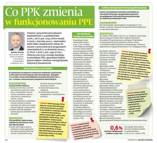 Co PPK zmienia w funkcjonowaniu PPE