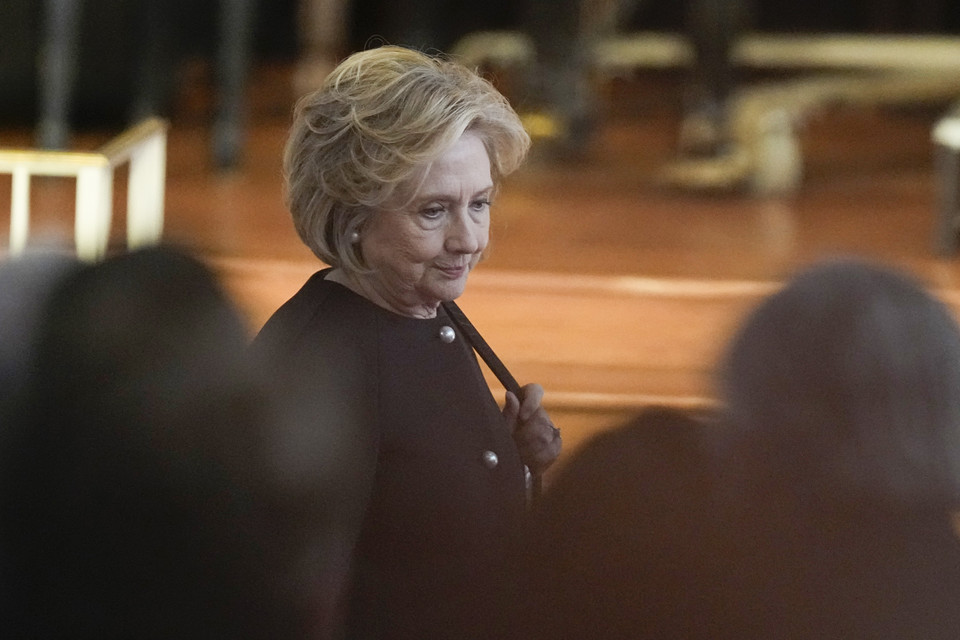 Pogrzeb Rosalynn Carter: Hillary Clinton