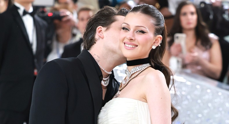 Nicola Peltz and Brooklyn Beckham in 2023.Theo Wargo/Getty Images