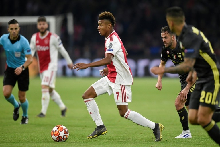 Neres came on just after halftime and made an instant impact for Ajax against Juventus 