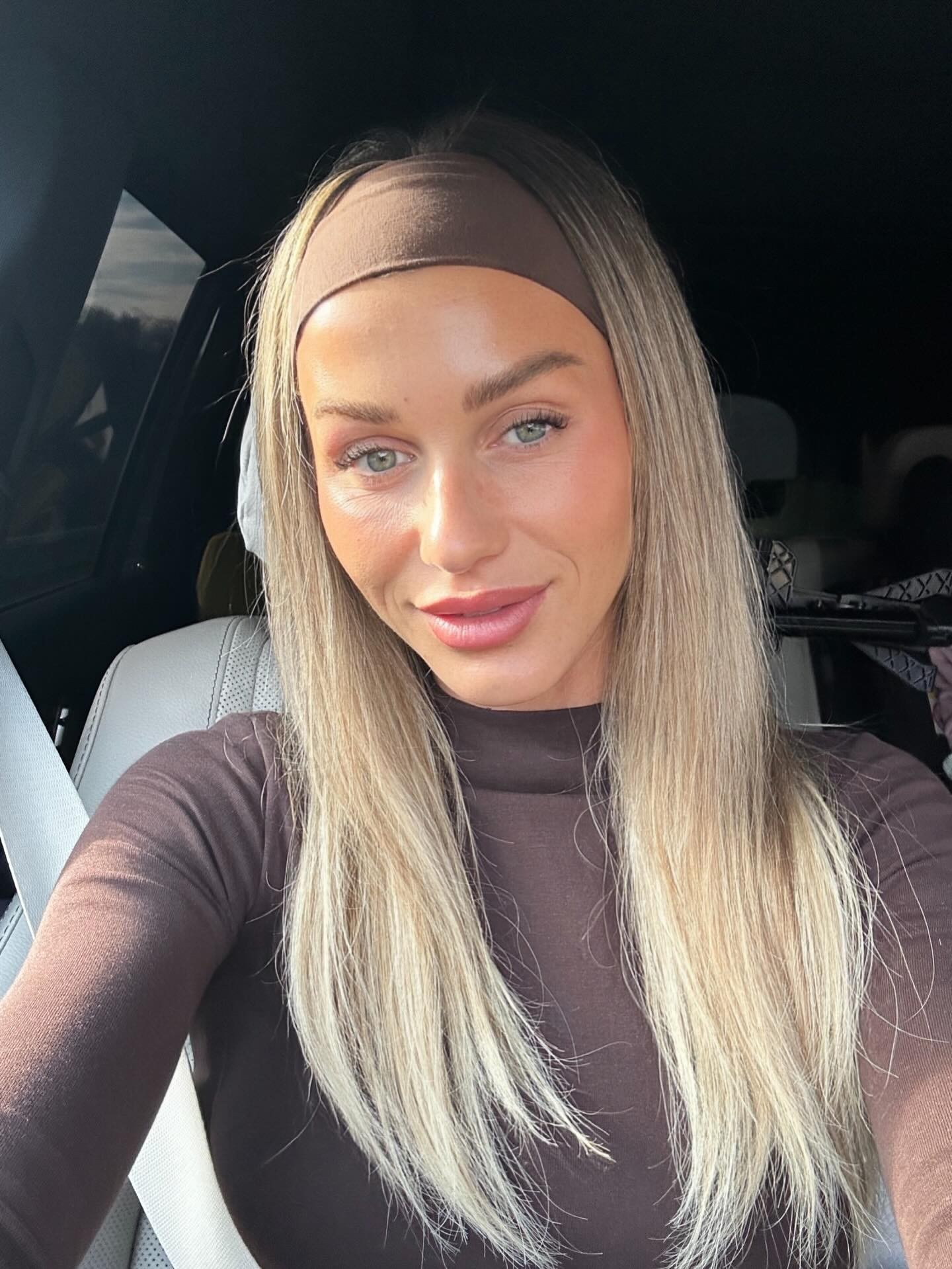 Manželka zápasníka Attilu Végha Natália. 