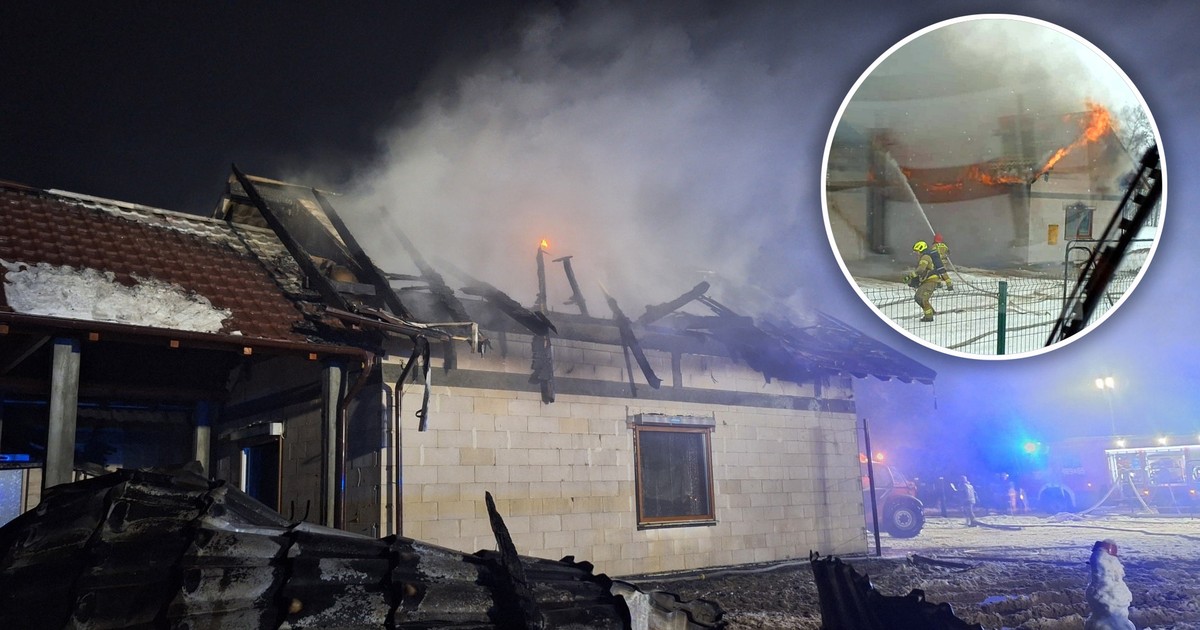 Rodzina z trojgiem dzieci straciła dach nad głową. Ogień strawił ich nowy dom