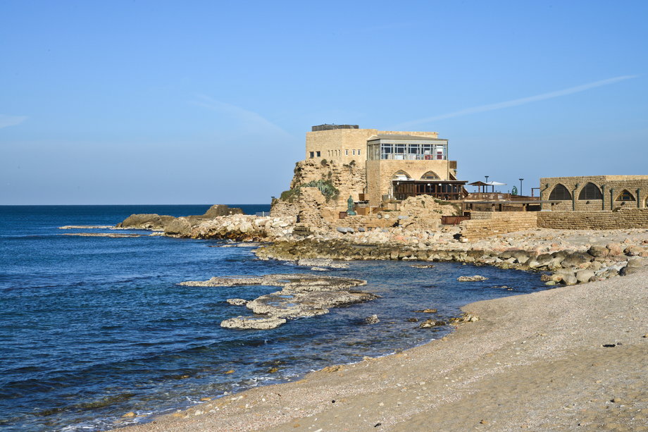 Cezarea - antyczne ruiny nad morzem i oaza izraelskich milionerów.