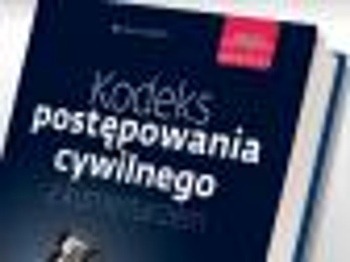 Kodeks postępowania cywilnego
