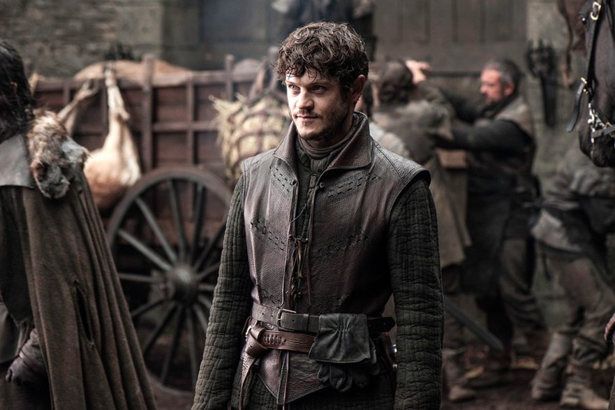 Iwan Rheon jako Ramsay Bolton (Ramsay Snow) w serialu "Gra o tron"