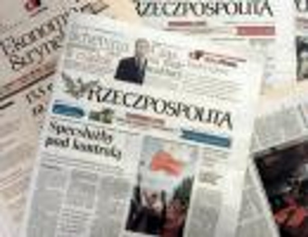 Okładki dziennika "Rzeczpospolita". Fot. Forsal.pl