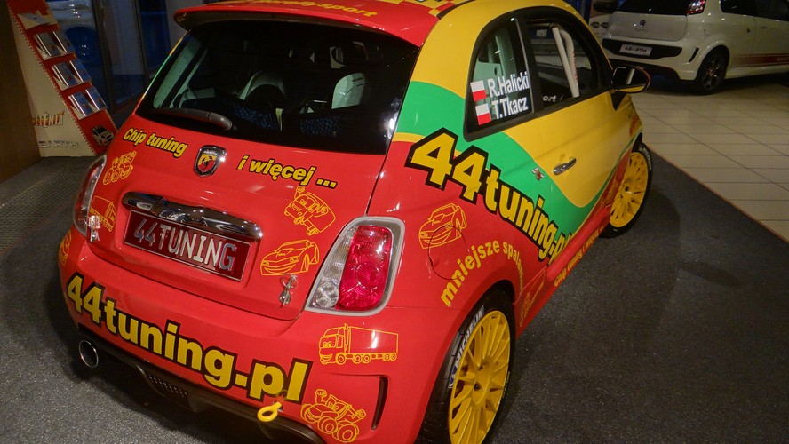 Abarth 500 w wersji rajdowej homologowany w Grupie R3T