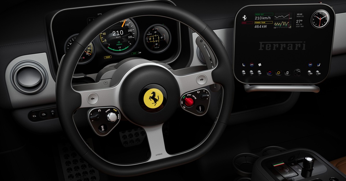 The guy who designed the iPhone helped craft the interior of Ferrari's ...