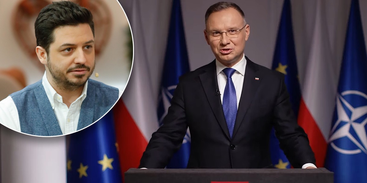 Łukasz Kaca, prezydent Andrzej Duda.