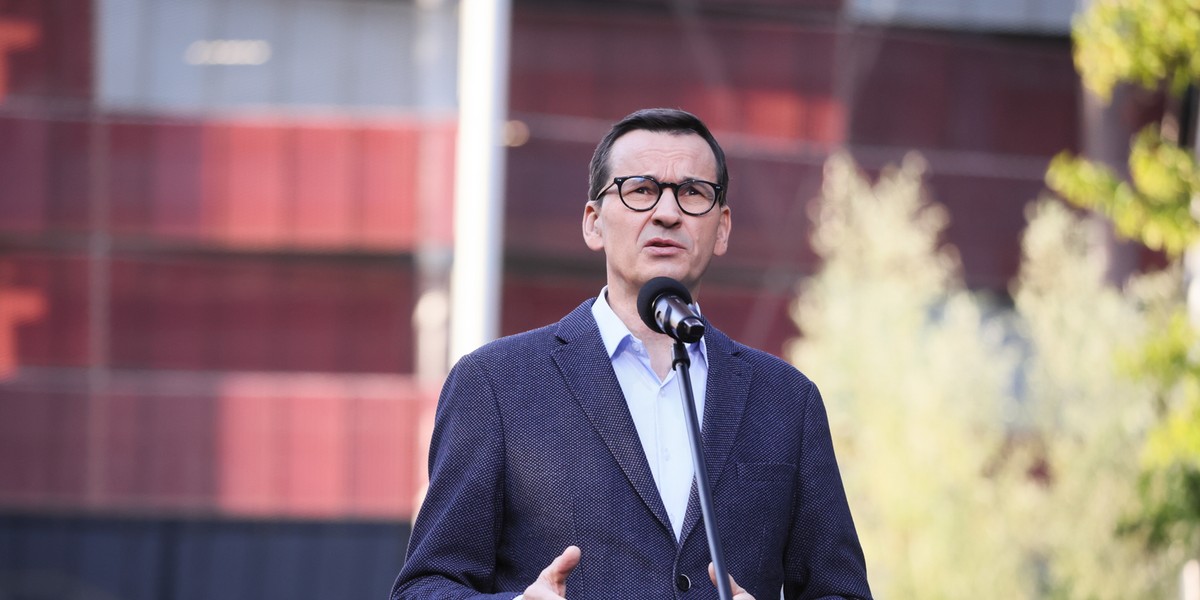 Premier Mateusz Morawiecki.