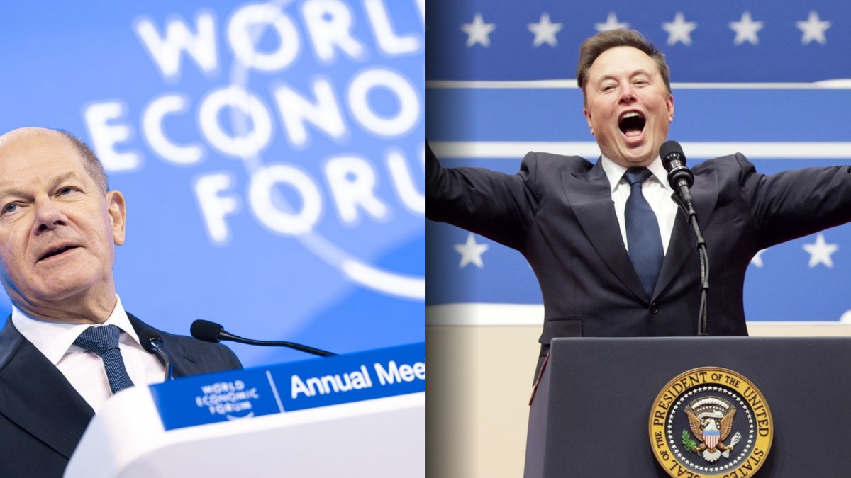 Olaf Scholz; Elon Musk