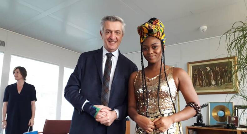 eShun spotted with United Nations High Commissioner in Switzerland