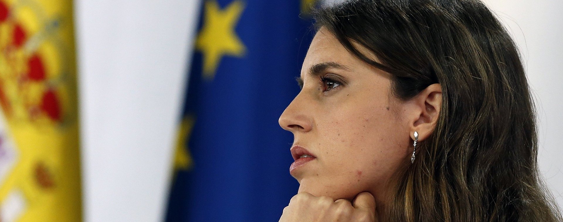 Irene Montero, hiszpańska minister ds. równości z lewicowej partii Podemos. 