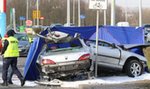 Tragiczny wypadek we Wrocławiu. Auto rozpadło się!