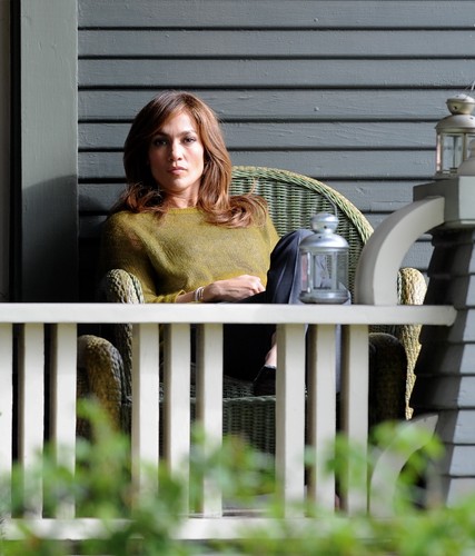 Jennifer Lopez na planie 'The Boy Next Door'