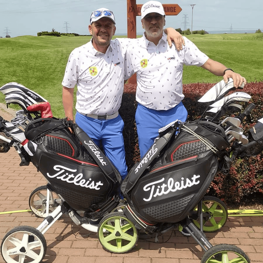 Český herec Pavel Nečas (vľavo).